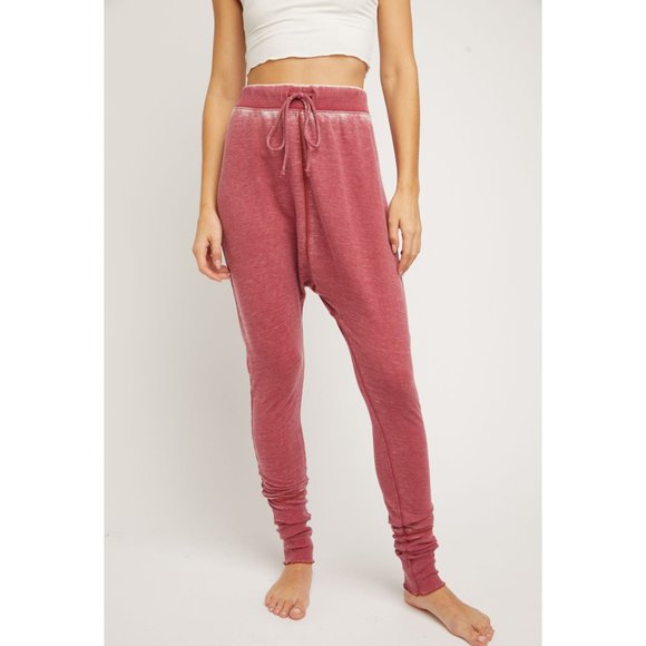 NWT Free People Cozy All Day Harem Legging / Pink - Picture 2 of 7
